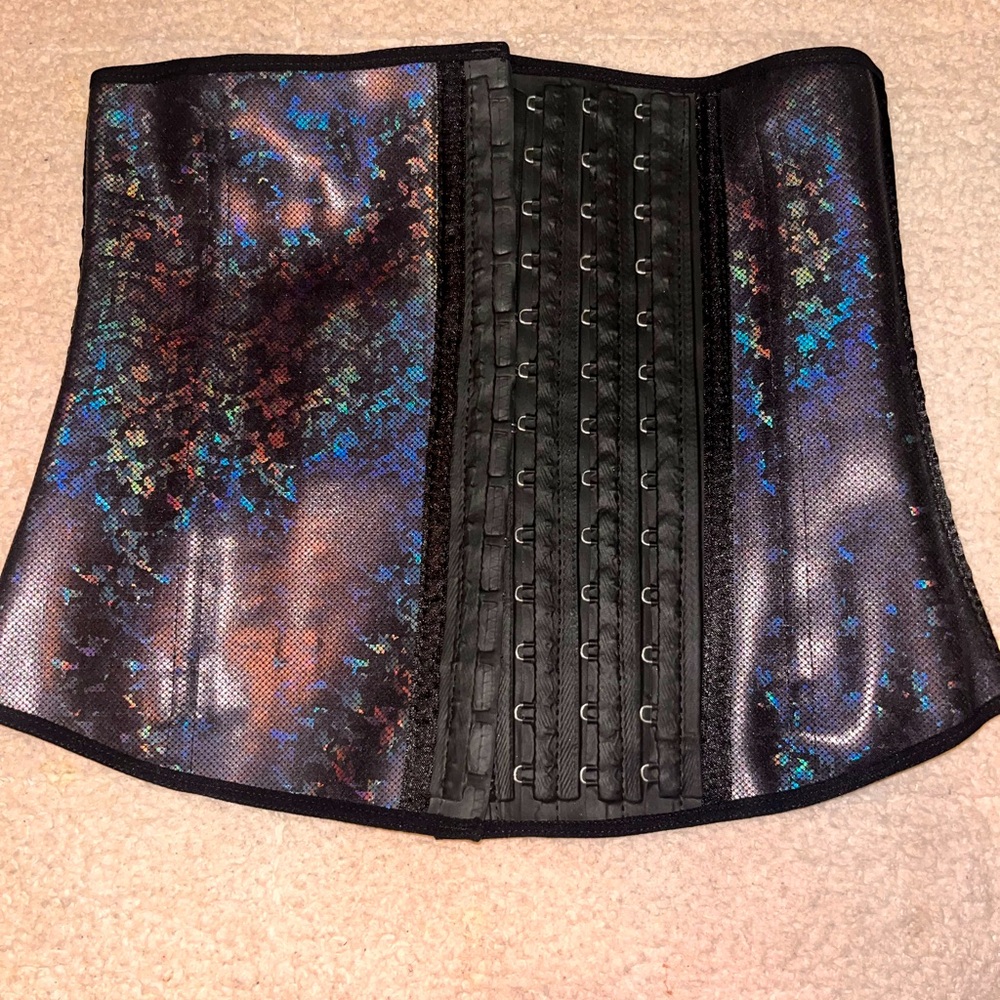 Colombian Waist Trainer - Metallic Monogram